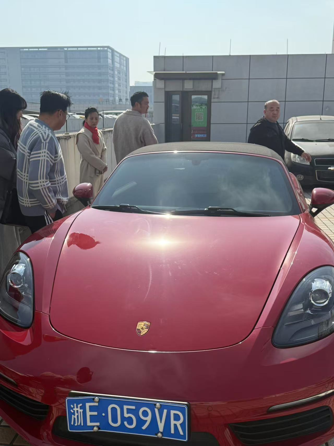 跨国商洽，保时捷718湖州遇知音